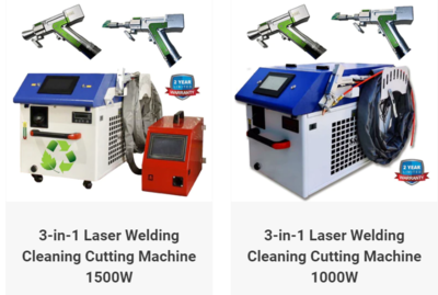 LasersOnly三合一激光設備 引領清潔、焊接與切割技術革新